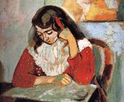 Henri Matisse Read oil painting artist